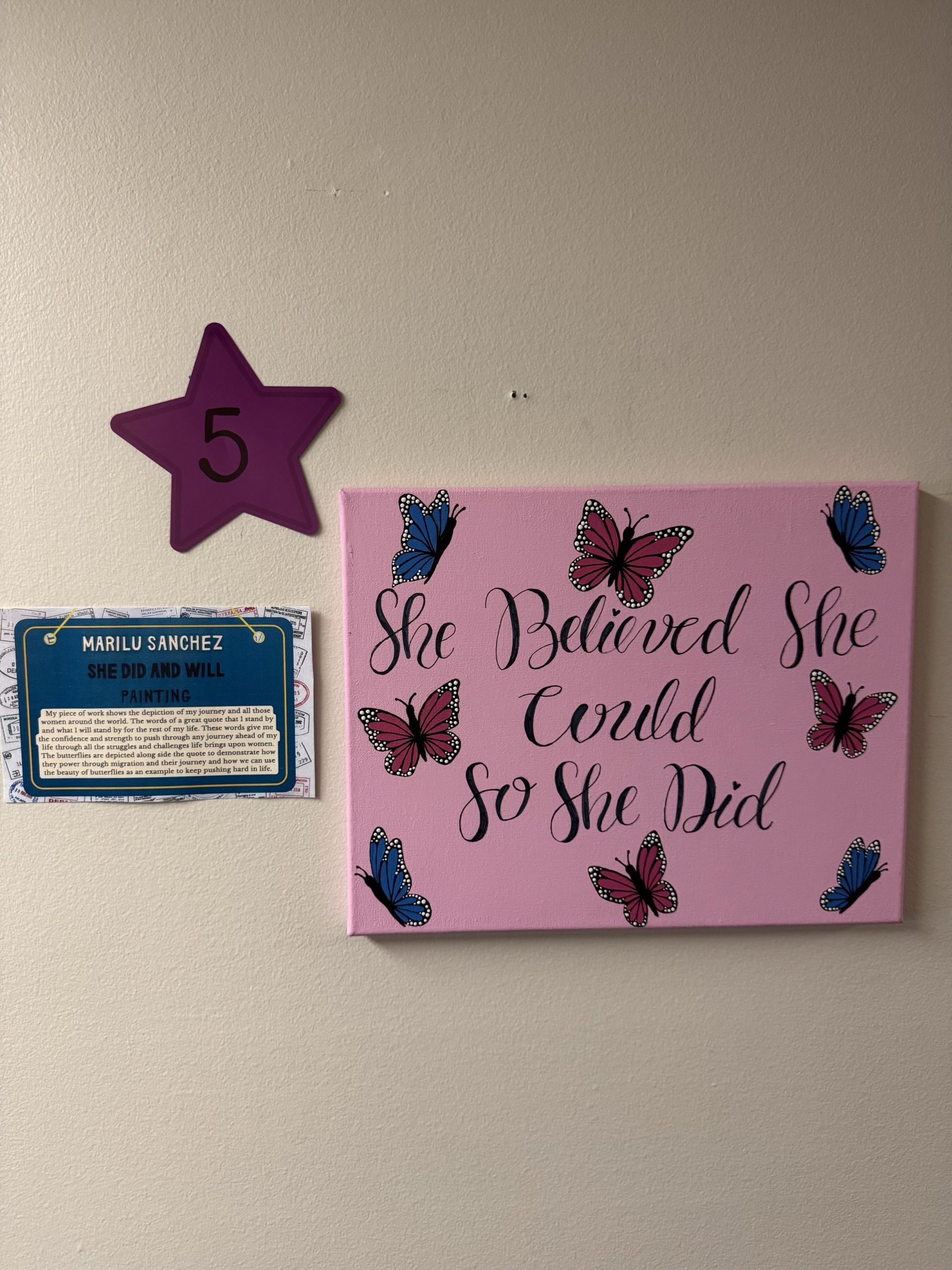 She Did and Will