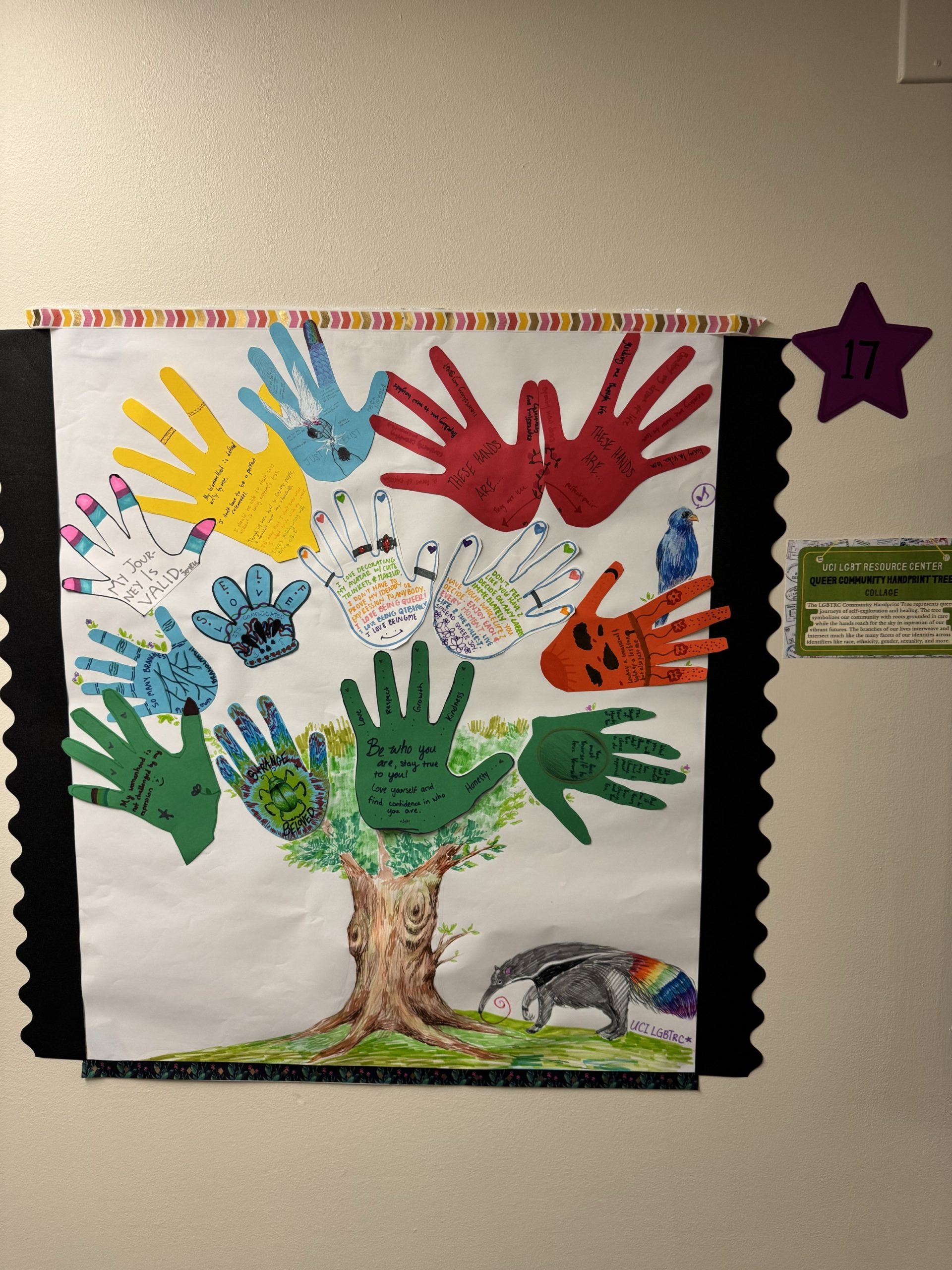 Queer Community Handprint Tree